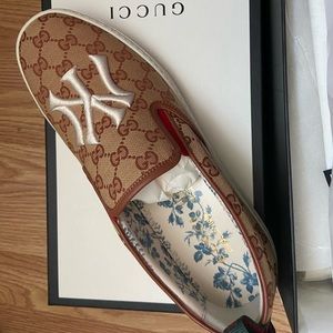 Gucci NY Yankee Slip on Sneaker